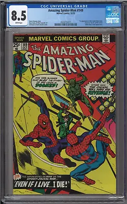 Buy Amazing Spider-Man #149 - CGC 8.5 - 1st Appearance Of Spider-Man Clone • 176.93£