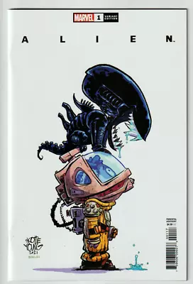 Buy ALIEN # 1 Marvel Comic (May 2021) NM SKOTTIE YOUNG VARIANT Cover Edition • 7£