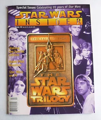 Buy Star Wars Insider #32 (1997) Star Wars The Fan Club, Inc. • 2.99£