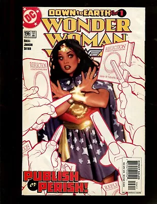 Buy Wonder Woman #196 (9.2) Publish Or Perish! • 7.90£