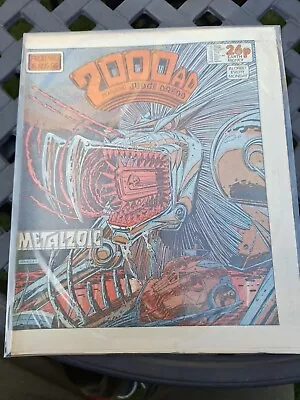 Buy 2000AD #483 Prog Comic, Nice VFN+ Clean- Feat Judge Dredd, Metalzoic 16/8/1986 • 0.99£
