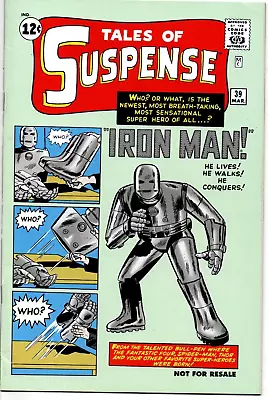 Buy Tales Of Suspense # 39 Iron Man Marvel Legends Toybiz Reprint Bagged & Boarded • 7.99£