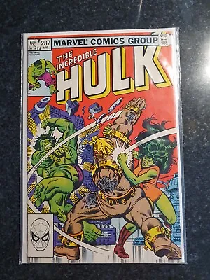 Buy Incredible Hulk 282 Key 1st She Hulk Hulk Team Up • 0.99£