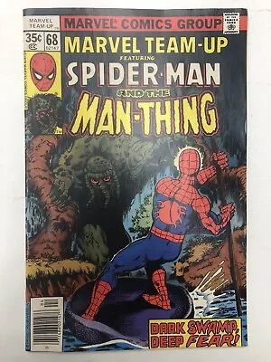 Buy Marvel Team-Up #68 VF+ Man-Thing 1st App D'Spayre Newsstand 1978 Marvel Comics • 27.67£
