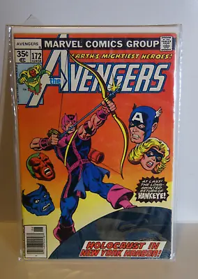 Buy Avengers #172 Hawkeye Goes Back To The Avengers!! • 9.50£