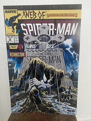 Buy Web Of Spider-Man#32 Art Print Signed Mike Szeck • 55.34£