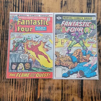 Buy Vintage Fantastic Four (Marvel) Comic Lot Issues #117, 206 • 12.04£