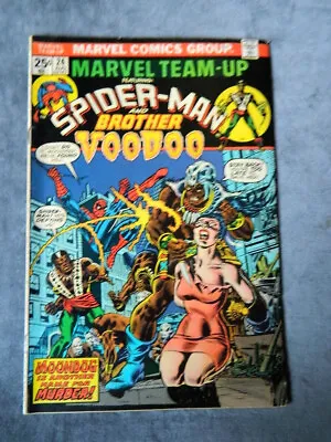 Buy Marvel Team Up 24 - Spider-man Brother Voodoo - 1st App Of Moondog The Malicious • 5.27£