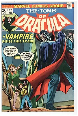 Buy Tomb Of Dracula   # 17    FINE   February 1974    Blade Bitten By Dracula • 27.67£