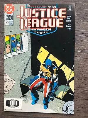 Buy DC COMICS.JUSTICE LEAGUE AMERICA # 49 VFN- (1991)  GIFFEN. De MATTEIS.  • 0.85£