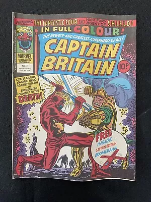 Buy Captain Britain # 2 Marvel Comics. Oct. 1976 • 31.60£