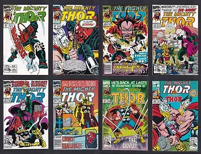 Buy Thor #451-458 Return Of The Original Thor! Thor V Thunderstrike! Marvel 1992 • 15.77£