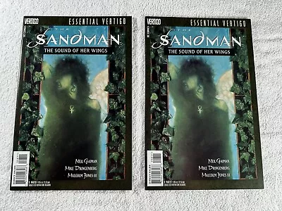 Buy Essential Vertigo: The Sandman 8 1st App Of Death! Reprint (2 Copies!) DC 1997 • 23.64£