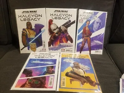 Buy Star Wars HALCYON LEGACY #1-5 Complete Set 2022 Miniseries Marvel • 11.07£