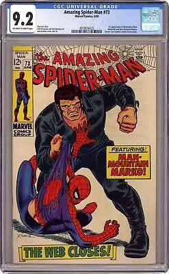 Buy Amazing Spider-Man #73 CGC 9.2 1969 4079656025 • 361.43£
