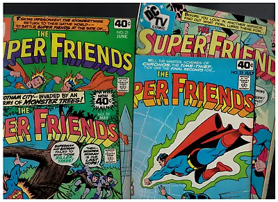 Buy Super Friends #20, #21, #22, #23 - Mirror Master, Batman, Robin - Lot Ships Free • 15.77£