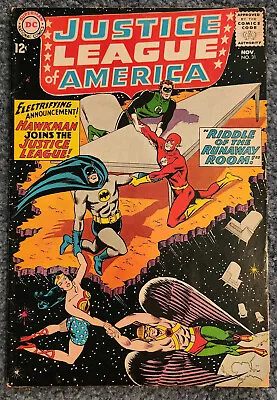 Buy Justice League Of America #31 DC Comics 1964 Hawkman Joins JLA - VG/FN • 19.75£