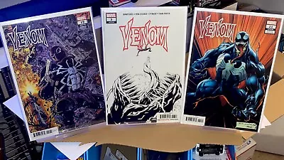 Buy Venom #3 4thPrint LowRun W/1:25 #19 Moore Codex Variant&1:25 #21 Bagley Variant • 137.81£