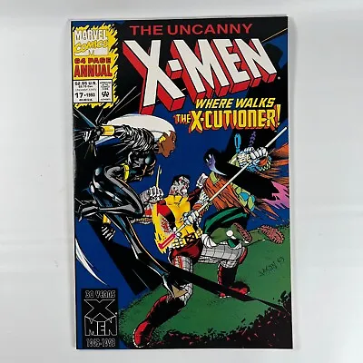 Buy The Uncanny X-Men #17 64-Page Annual (1993 Marvel Comics) X-Cutioner • 7.87£