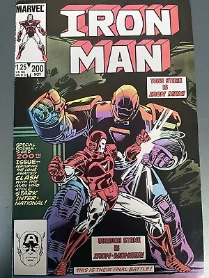 Buy IRON MAN #200 NM Marvel Comics 1985 Copper Age Superheroes • 15.83£