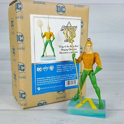Buy Jim Shore DC Comics Aquaman 4  Ornament Figure King Of Seven Seas 6005076 NEW • 37.36£