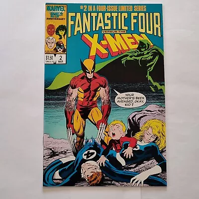 Buy Fantastic Four Vs X-Men #2 - Marvel 1987 • 3.99£