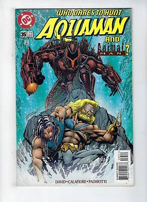Buy AQUAMAN # 35 (DC Comics, ANIMAL MAN Appearance, High Grade, AUG 1997) NM • 4.95£