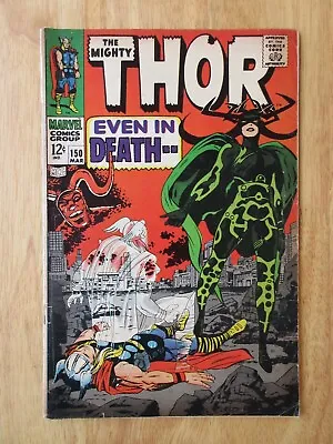 Buy Mighty Thor #150 (1968) Fn/fn- • 33.15£