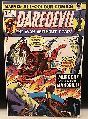 Buy DAREDEVIL #112 Comic Marvel Comics Bronze Age • 8.45£