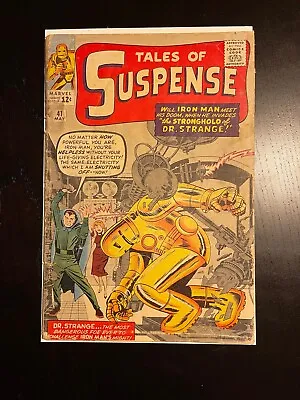 Buy Tales Of Suspense #41 - 1963 - 3rd Appearance Of Iron Man - Nice Low Grade Copy  • 149.79£