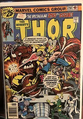 Buy Thor #250 (Marvel) 1st Print Igron Death By Len Wein & John Buscema • 8£
