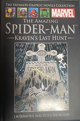 Buy Marvel Ultimate Graphic Novel Collection: Amazing SpiderMan Kraven Last Hunt V10 • 5.99£