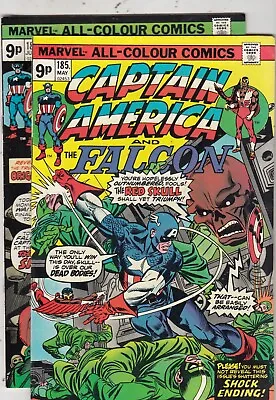 Buy Captain America 185 & 186 - 2 Issues For £10 - 1976 - Red Skull - Near Mint - • 9.99£