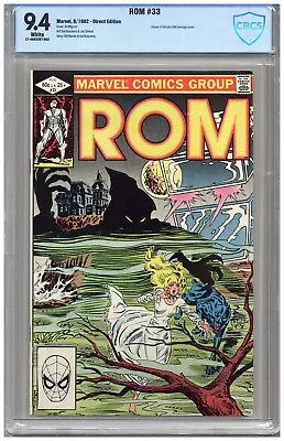Buy Rom  # 33   CBCS   9.4    NM    8/82   House Of Secrets #88 Homage Cover  Direct • 39.98£