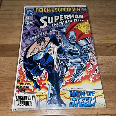 Buy Superman: The Man Of Steel #26 1993 DC Comics • 2.50£