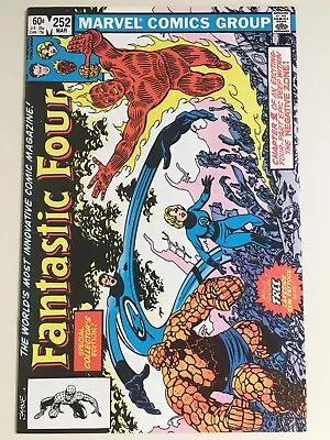 Buy Fantastic Four 252 W/Lakeside Tattooz Insert Intact (1961 1st Series) John Byrne • 31.66£