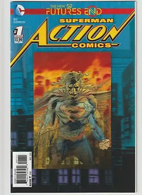 Buy Action Comics #1 3d Lenticular Cover (2014) (dc New 52) Futures End (superman) • 2.99£