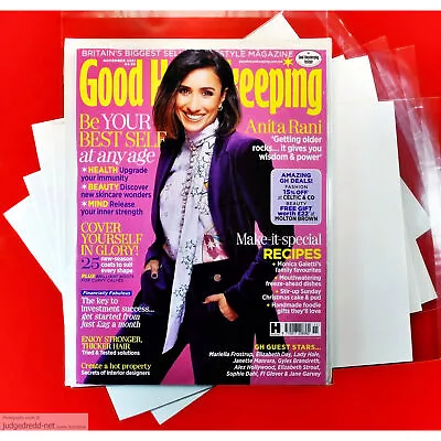 Buy Good Housekeeping Magazine Bags And Backing  Boards Size5 A4 X 10 New • 11.99£
