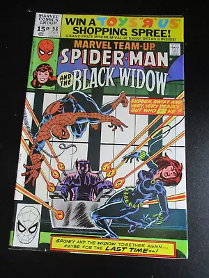Buy Marvel Team-Up # 98 Oct 1980 THE BLACK WIDOW  Very Fine ( VF ) Pence Copy . • 4.50£