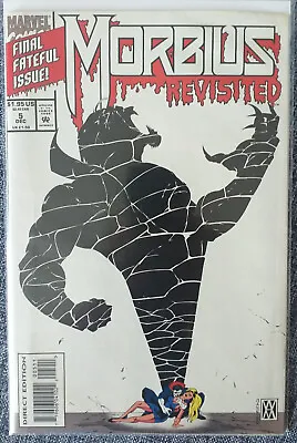 Buy Marvel Comics Morbius Revisited Comic Issue 5  • 1.75£