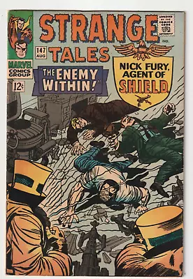 Buy Strange Tales #147 (Marvel Comics 1966) VG+ 1st Kaluu Jack Kirby Nick Fury • 7.91£