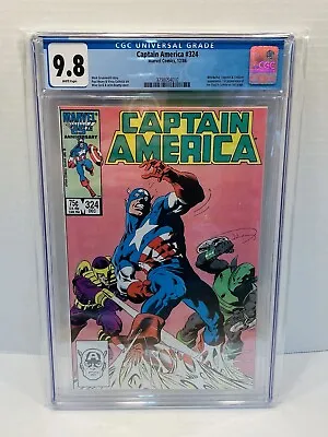 Buy Captain America #324 CGC 9.8 Marvel Comics December 1986 • 39.59£