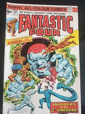 Buy Fantastic Four 158 (1975) Xemu Appearance ,Inhumans • 1.99£