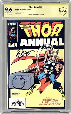Buy Thor Journey Into Mystery #11 CBCS 9.6 Signed Layton 1983 19-0C0732D-006 • 75.95£