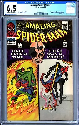 Buy Amazing Spider-man #37 (1966) - CGC 6.5 - FIRST NORMAN OSBORN APPEARANCE • 154.99£