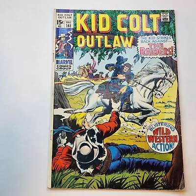 Buy Kid Colt Outlaw #141 Marvel Comics 1969 Silver Age • 10.81£
