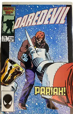 Buy Daredevil Marvel Vintage Comic #229 April 1986 1st Appearance Of Sister Maggie • 11.85£