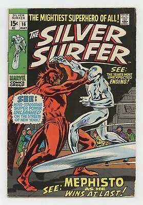 Buy Silver Surfer #16 VG 4.0 1970 • 37£