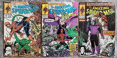 Buy 3x Amazing Spider-Man #318, 319 & 320 All Original 1st Prints From 1989 • 15£