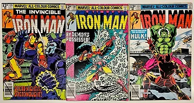 Buy Bronze Age Marvel Comics Key 3 Issue Lot Iron Man 129 130 131 Higher Grade VG/FN • 0.99£